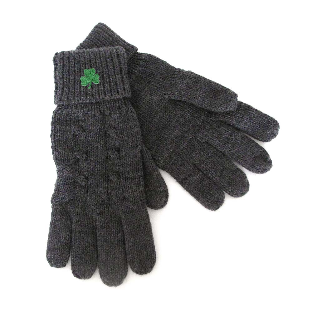 Cable Knit Gloves - Small